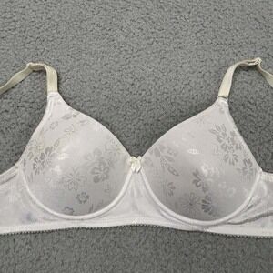 VTG Bestform Bra 38B Wireless 5006511 Floral White